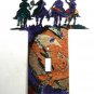4 Cowboys &  Horses Single Light Switch Cover Plate by LaZart USA 51315