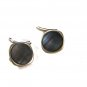 Great Looking Art Deco Silvertone & Abalone Cufflinks by STAG 72315