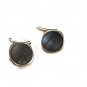 Great Looking Art Deco Silvertone & Abalone Cufflinks by STAG 72315