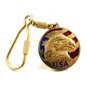 U.S.A. American Eagle Flag Key Chain 72214