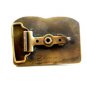 Vintage Somerset Pa Well Drilling Belt Buckle by Hit Line