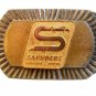 Vintage Saunders Leasing System Belt Buckle