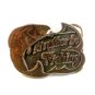 1978 I'd Rather Be Fishing Belt Buckle Made in U.S.A.