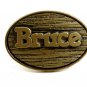 Vintage Made in USA Bruce Belt Buckle by Oden 10242013