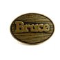 Vintage Made in USA Bruce Belt Buckle by Oden 10242013