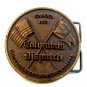 Vintage Founded 1871 Columbus Ohio Dispatch Newspaper Belt Buckle