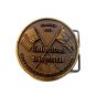 Vintage Founded 1871 Columbus Ohio Dispatch Newspaper Belt Buckle