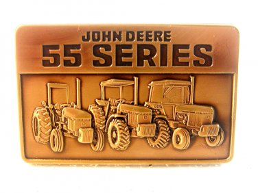 Vintage John Deere 55 Series Belt Buckle