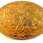 Vintage Pony Express Belt Buckle by Commemorative Mint