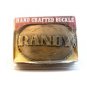 Vintage RANDY Belt Buckle Made in U.S.A. by Spec Cast In The Box