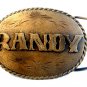 Vintage RANDY Belt Buckle Made in U.S.A. by Spec Cast In The Box