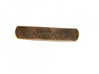 Vintage Sterling Silver Carolyn Pin / Brooch