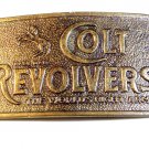Vintage Colt Revolvers The Worlds Right Arm Belt Buckle