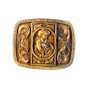 Vintage Western Cowboy & His Horse Belt Buckle