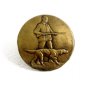 1950's - 1970's Hunter W/ Rifle Bird Dog Hunting Belt Buckle 092214