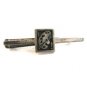 Vintage Fenwick & Sailors Sterling Silver Les Arts Tie Clasp 03042013kl
