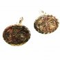 True Vintage Mexican Old Eagle Mark Sterling Silver Cufflinks By MMS 103114