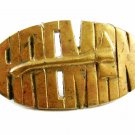 1970's - 1980's Firemans Ax Axe Solid Brass Belt Buckle 81914