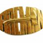 1970's - 1980's Firemans Ax Axe Solid Brass Belt Buckle 81914