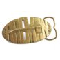 1970's - 1980's Firemans Ax Axe Solid Brass Belt Buckle 81914