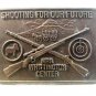 Vintage NRA Whittington Center Hawkins Plains Shooting for our Future Belt Buckl
