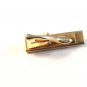 Vintage Gold Tone & Pearl Tie Clasp