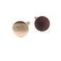 Vintage BAB Sterling Silver Monogrammable Cufflinks 12252013dk