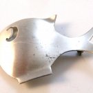Vintage Beaucraft Modernist Sterling Cute Little Fish Whale Brooch