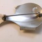 Vintage Beaucraft Modernist Sterling Cute Little Fish Whale Brooch