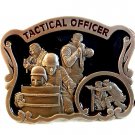 1997 Tactical Officer Enameled Belt Buckle Made in U.S.A.