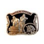 1997 Tactical Officer Enameled Belt Buckle Made in U.S.A.