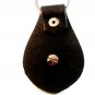 Western Cowboy Rodeo Key Chain with Silver Tone Star