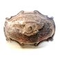 Vintage Silver Tone Brave Spirit American Eagle Belt Buckle Mint
