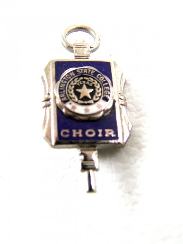 1960's Arlington State College Choir Texas Pin / Brooch 52914