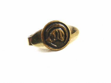 1950's - 1960's Hunting Dog Profile Tie Clasp 81814