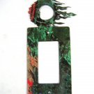 Man In Moon Windy Single Rocker Switch Cover Plate by Steel Images USA 6215m