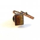 Vintage Silver Tone Carved Cameo of Greek Soldier Pericles ? Tie Tac