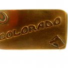 1930's -1940's Western Cowboy Horseshoe Horse Colorado Belt Buckle 10312013