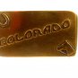 1930's -1940's Western Cowboy Horseshoe Horse Colorado Belt Buckle 10312013
