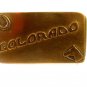 1930's -1940's Western Cowboy Horseshoe Horse Colorado Belt Buckle 10312013