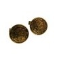 Lady in Helmet Cufflinks No Markings