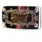 Vintage Conestoga Wagon Western Belt Buckle