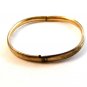 Victorian 1/20th 12Kt Gold Filled Childs Bracelet Engraved Kim