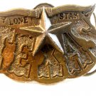 1980 Lone Star Texas Belt Buckle Made in U.S.A.
