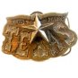 1980 Lone Star Texas Belt Buckle Made in U.S.A.