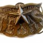 1980 Lone Star Texas Belt Buckle Made in U.S.A.