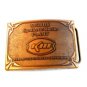 Vintage Mobile Synthetic Rutile Plant Kerr McGee KM Belt Buckle