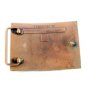 Vintage Mobile Synthetic Rutile Plant Kerr McGee KM Belt Buckle