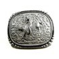 Western Cowboy Rodeo Bull Riding Belt Buckle by Silver Strike 3D
