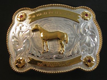 Vintage 20 High Pt Halter 05 Boot Scootin Champ Belt Buckle by Justin